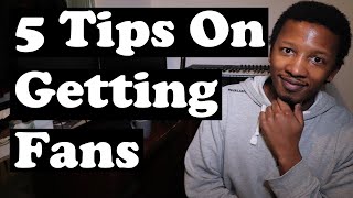SkillMusicSA S01E01 | 5 Tips On Getting Fans